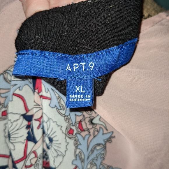 Black and pink sheer top Y2K romantic feminine Bohemian boho‎ - Picture 4 of 6